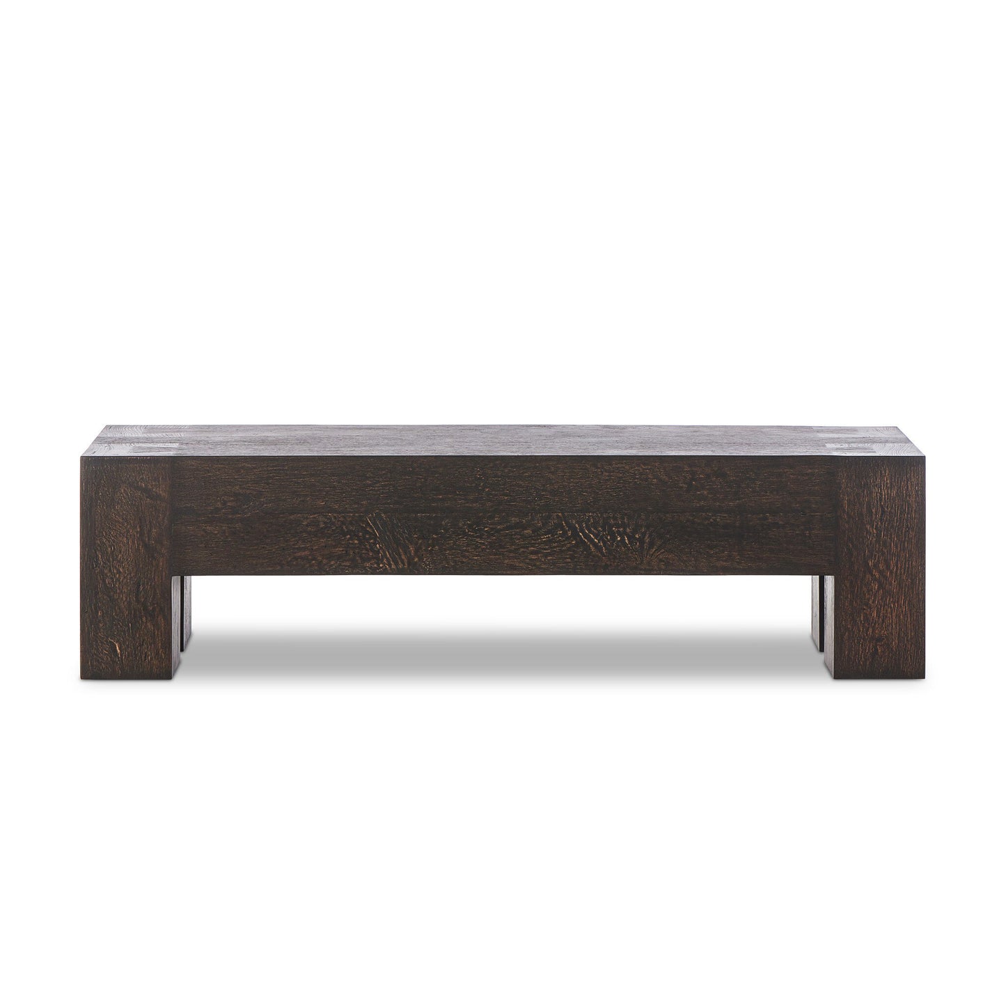 Aldwin Accent Bench - Rustic Wormwood Oak