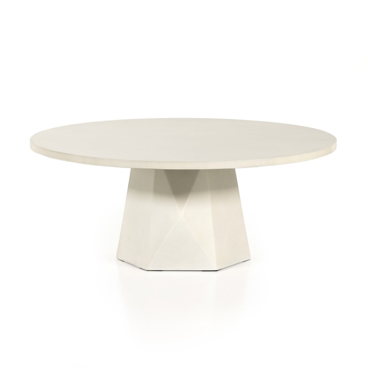 Botanicus Outdoor Coffee Table - White Concrete