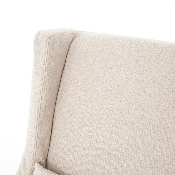 Sigric Wing Chair - Jette Linen