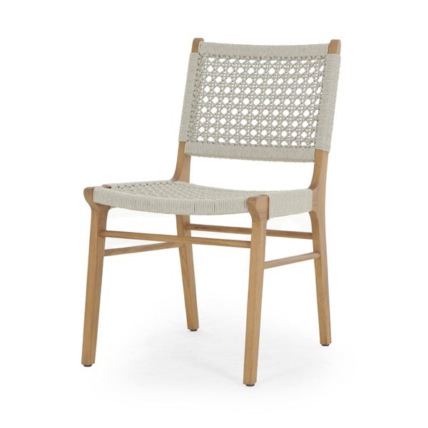 Dunstan Outdoor Dining Chair - Ivory Rope