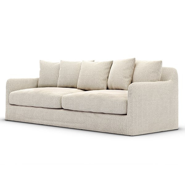 Dunric Outdoor Slipcover Sofa - Faye Sand
