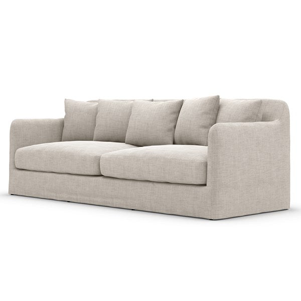 Dunric Outdoor Slipcover Sofa - Faye Sand