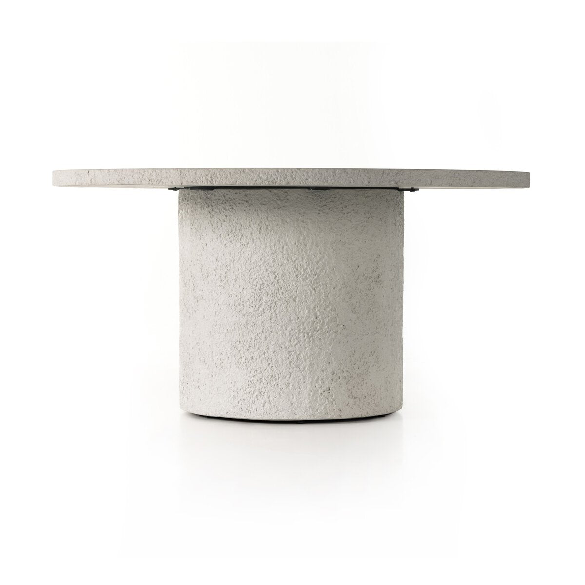 Oleandria Outdoor Round Dining Table - Matte Stone