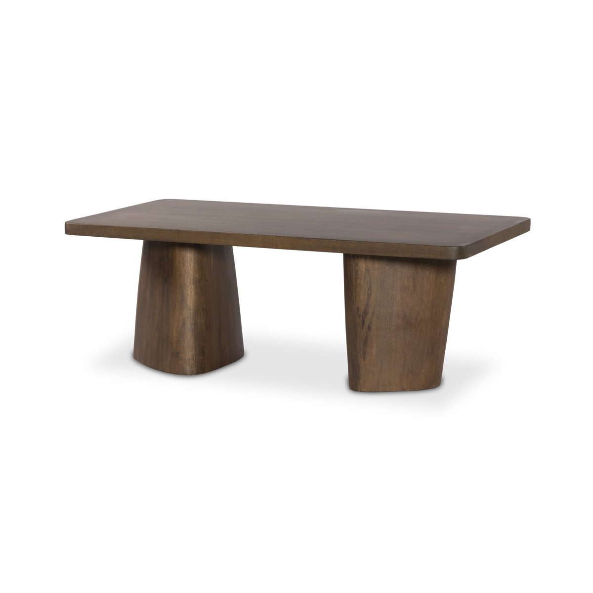 Maldric Coffee Table - Aged Brown