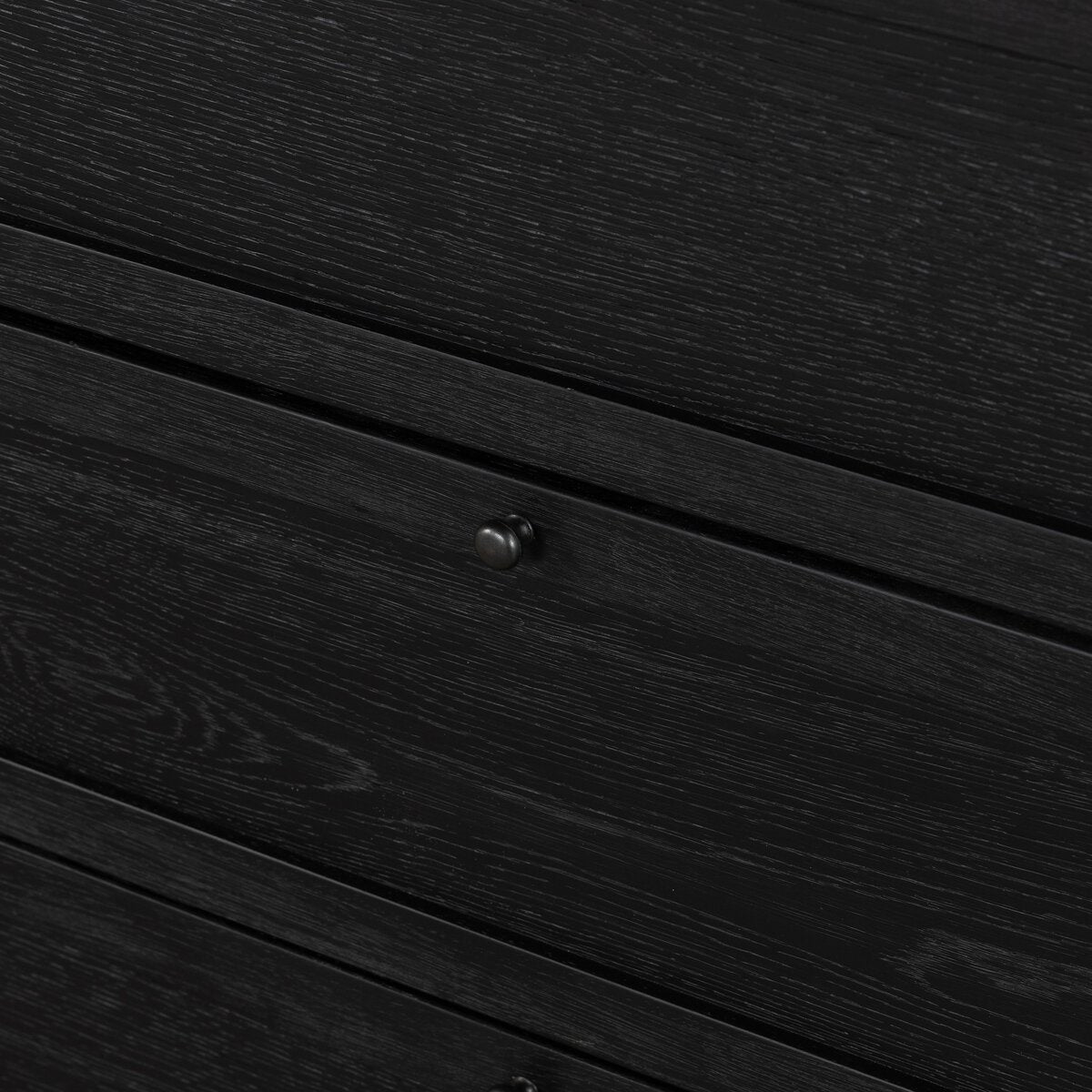 Morwin 9 Drawer Dresser - Drifted Matte Black Veneer