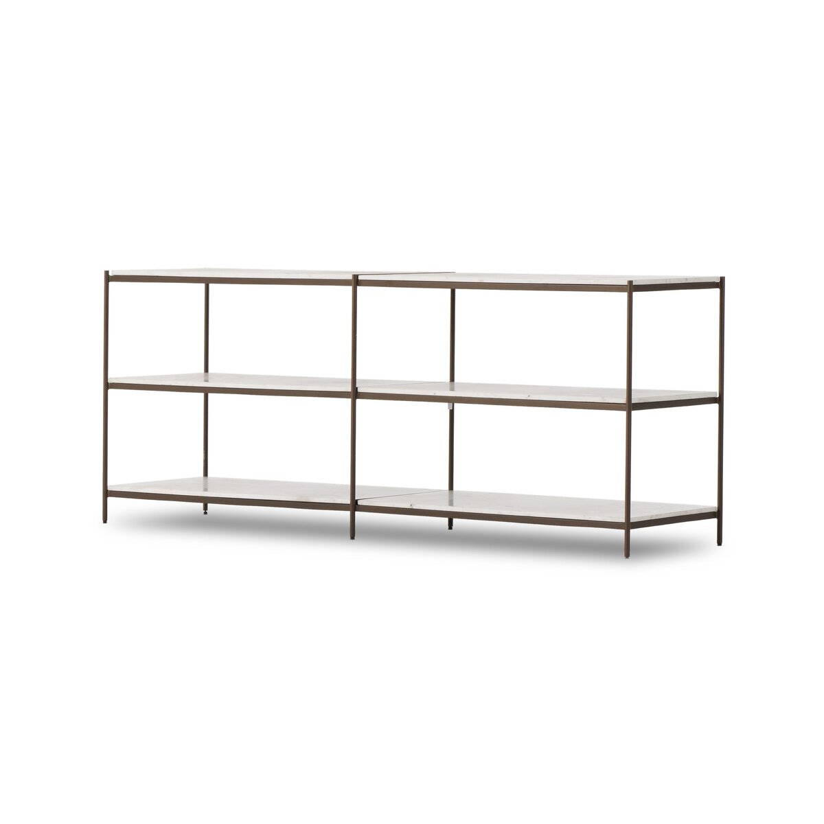 Fenwick Large Console Table - Antique Brass