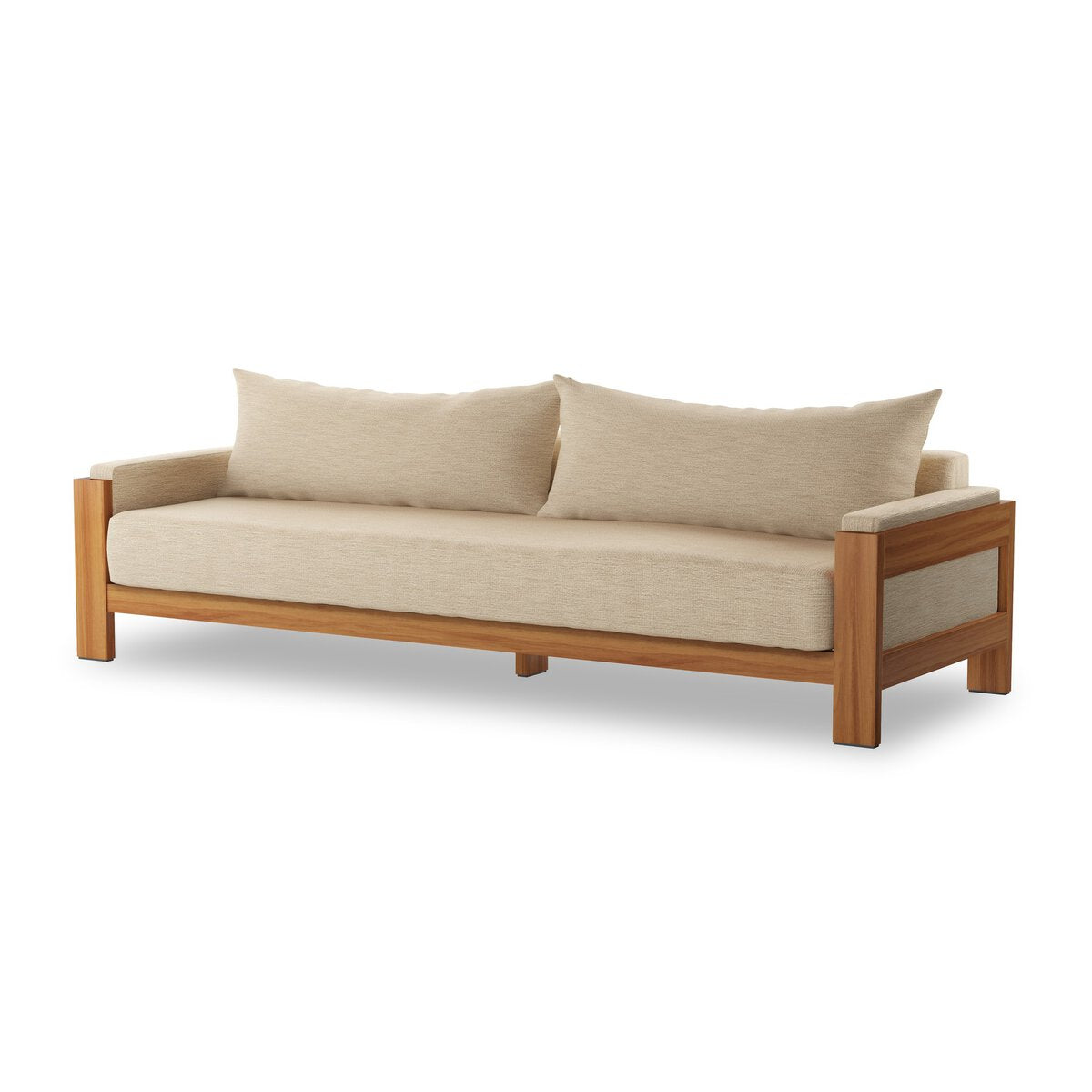 Crispin Outdoor Sofa-106" - Casa Cream