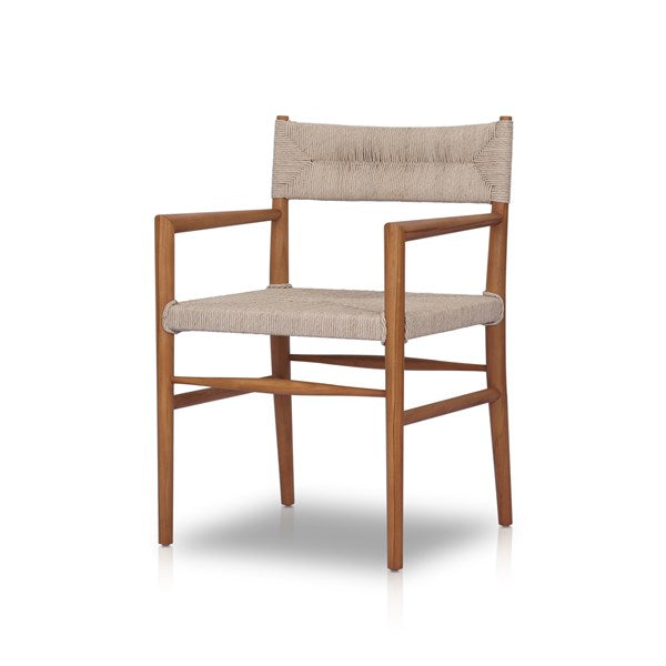Leofwin Outdoor Dining Armchair - Vintage White