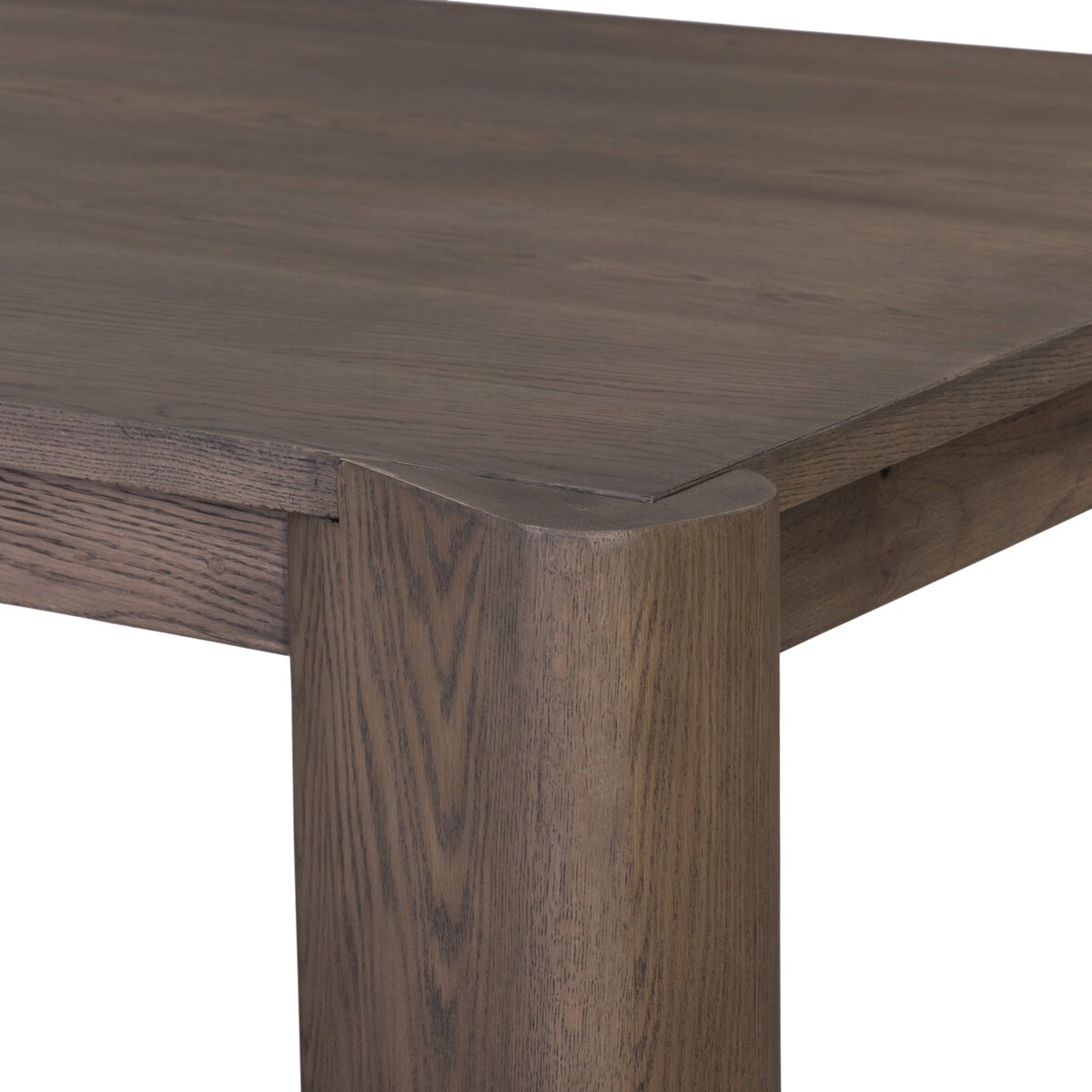 Sherwood Dining Table - Aged Natural Oak Veneer