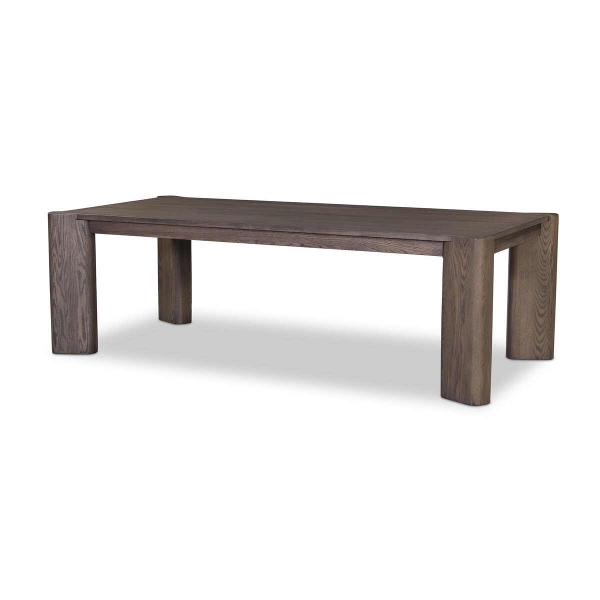 Sherwood Dining Table - Aged Natural Oak Veneer
