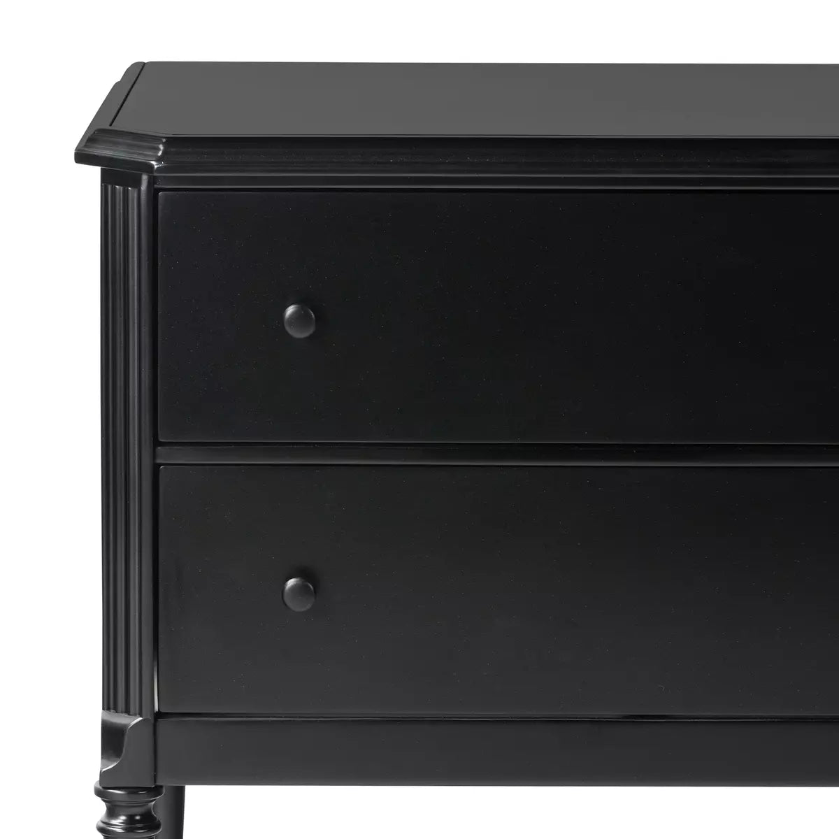 Leofwin Nightstand - Black