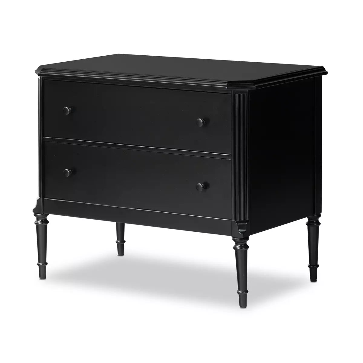 Leofwin Nightstand - Black