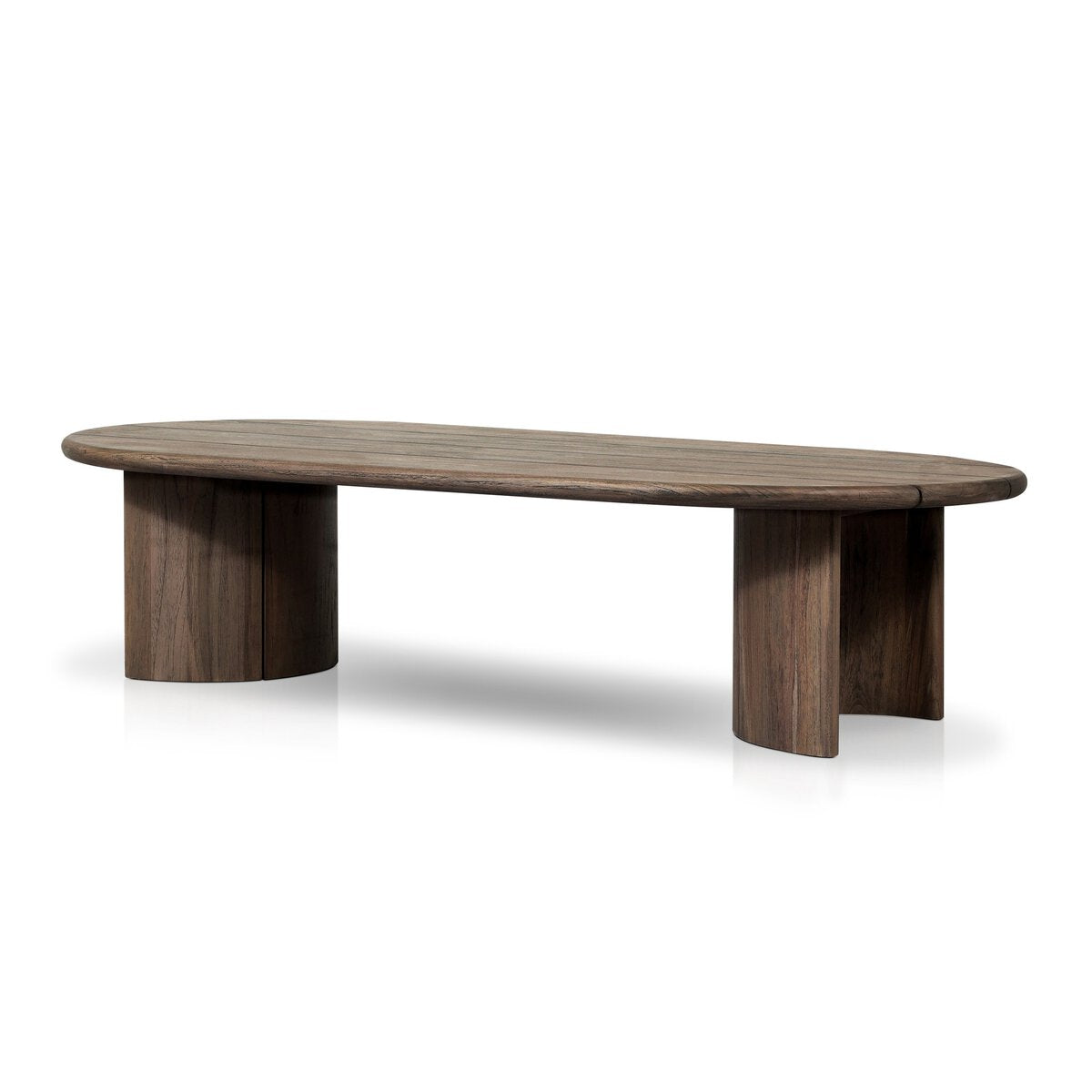 Palmarius Outdoor Coffee Table - Stained Toasted Brown-FSC