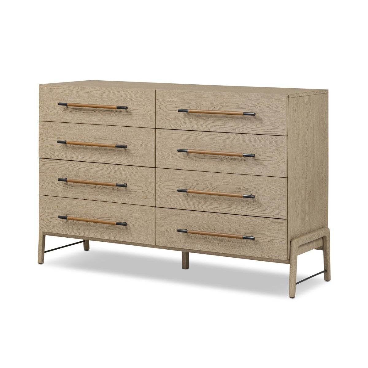 Redmond 8 Drawer Dresser - Yucca Oak Veneer