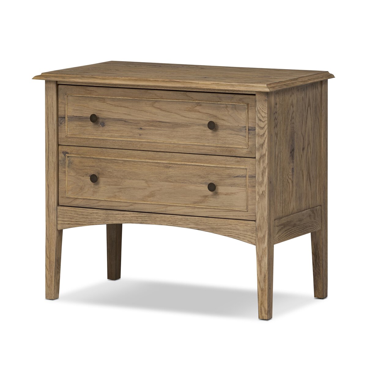 Merrick Nightstand - Smoked Black Oak Veneer