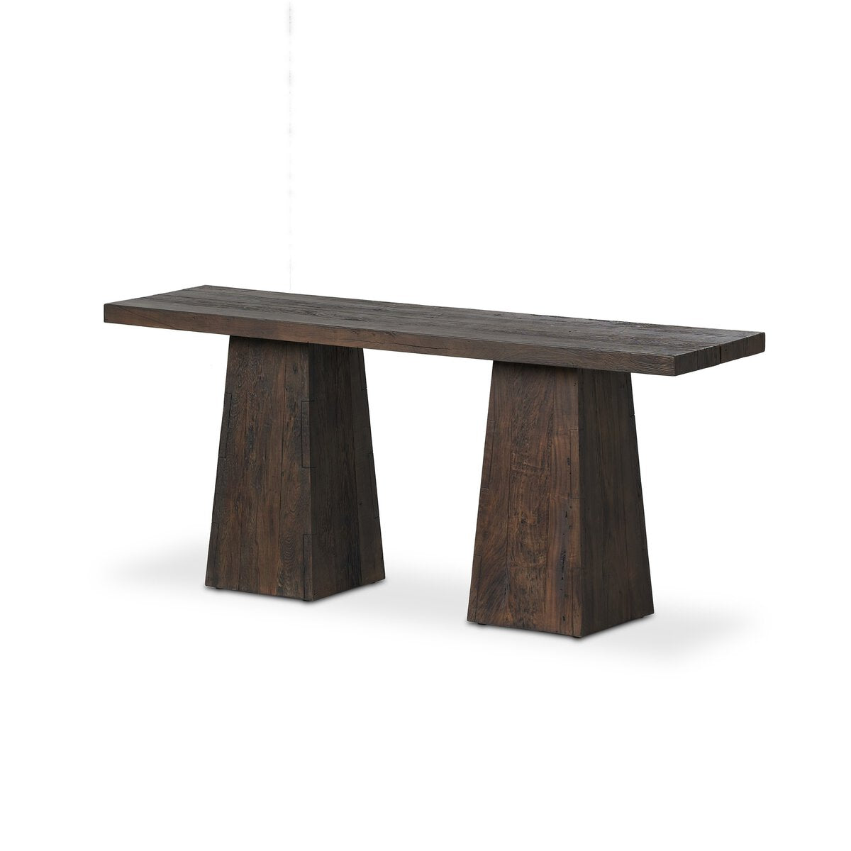 Aldwin Console Table - Smoked Alder