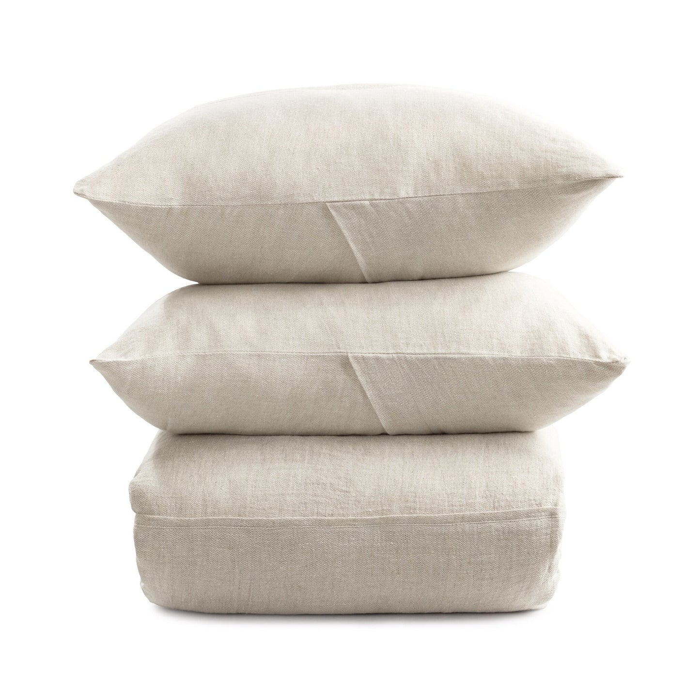 Benedict Linen 3pc King Duvet Set