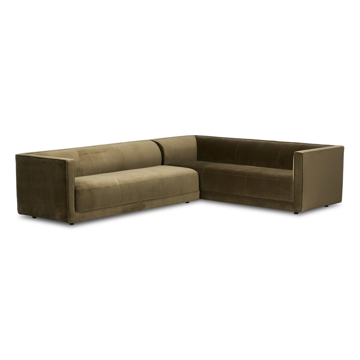 Penric 2-Piece Sectional - Surrey Olive