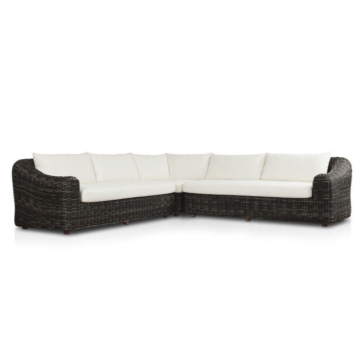 Morwyn Outdoor 3-Piece Sectional - Venao Ivory