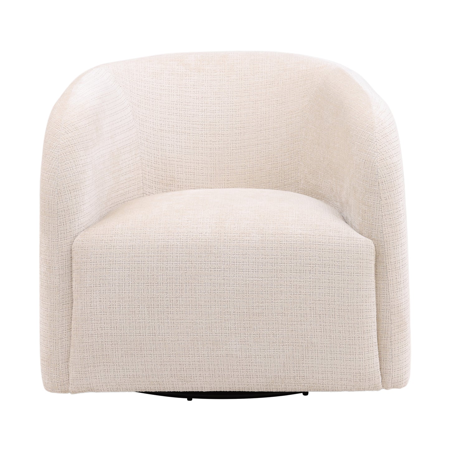Norbert Swivel Chair Cream