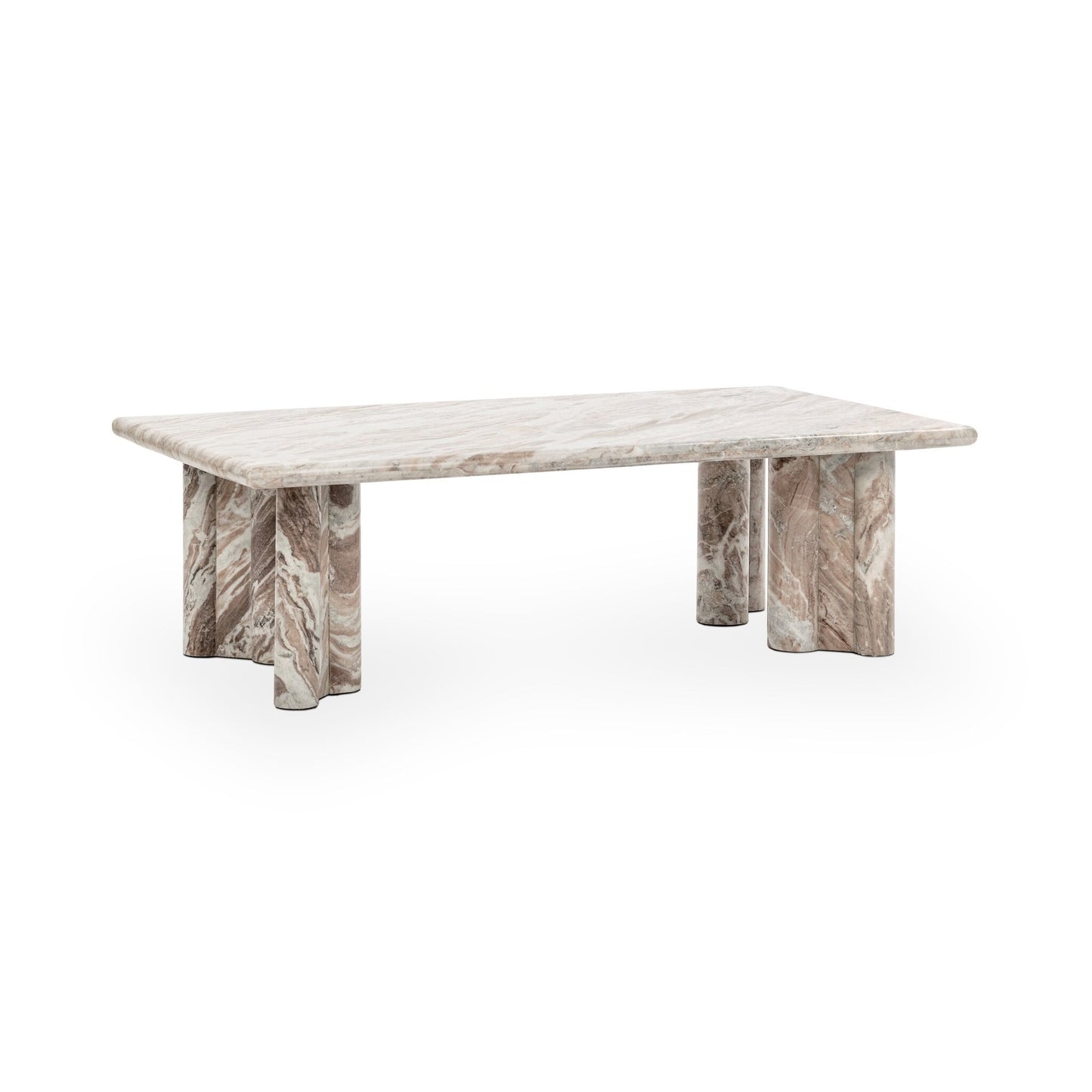 Bramwell 52" Coffee Table Rusty Gray