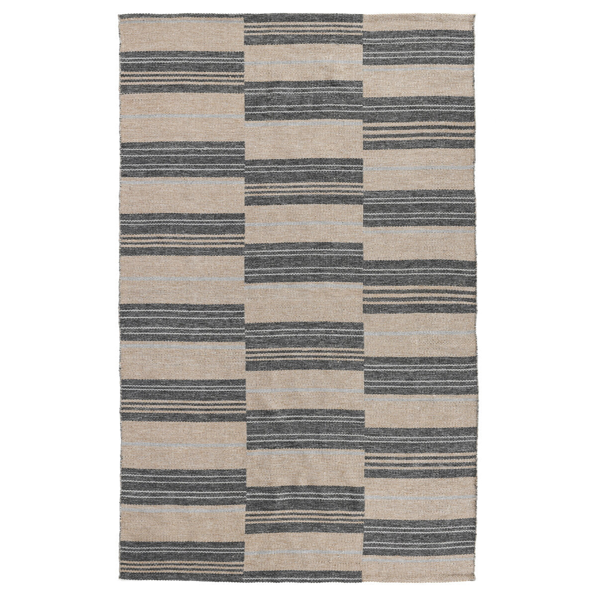 Ingram Colton Stripe Charcoal 2x3