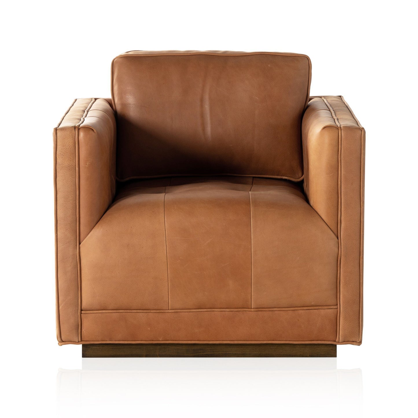 Kenric Swivel Chair - Palermo Cognac