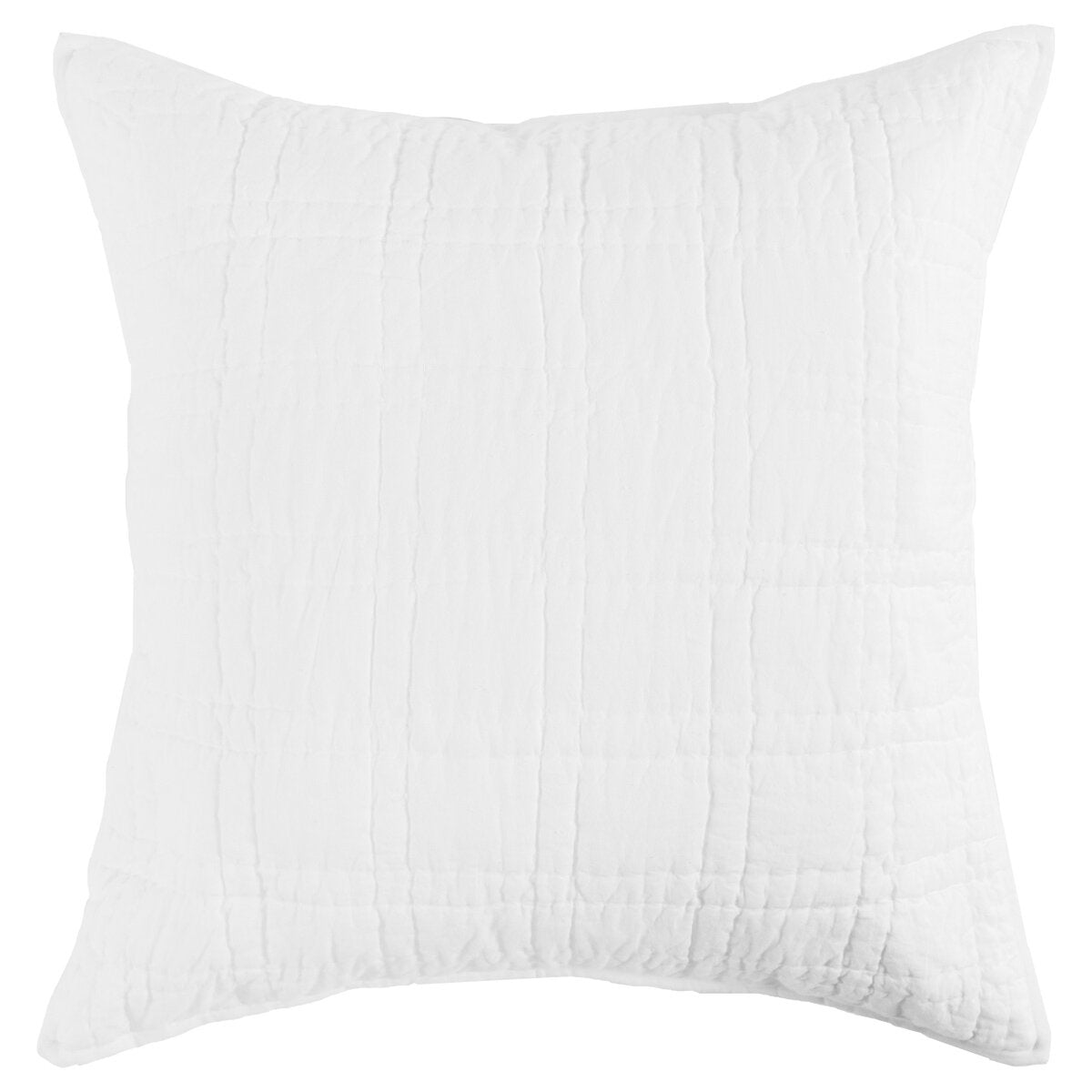 Crispin White Euro Sham with SILVADUR Tech