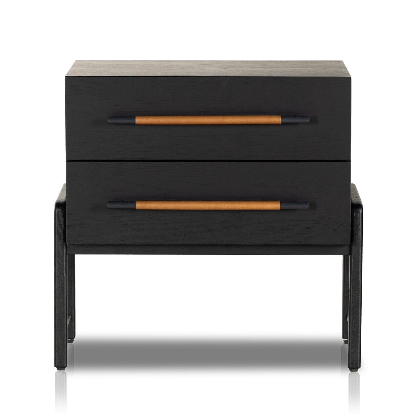 Roderick Nightstand - Ebony Oak Veneer