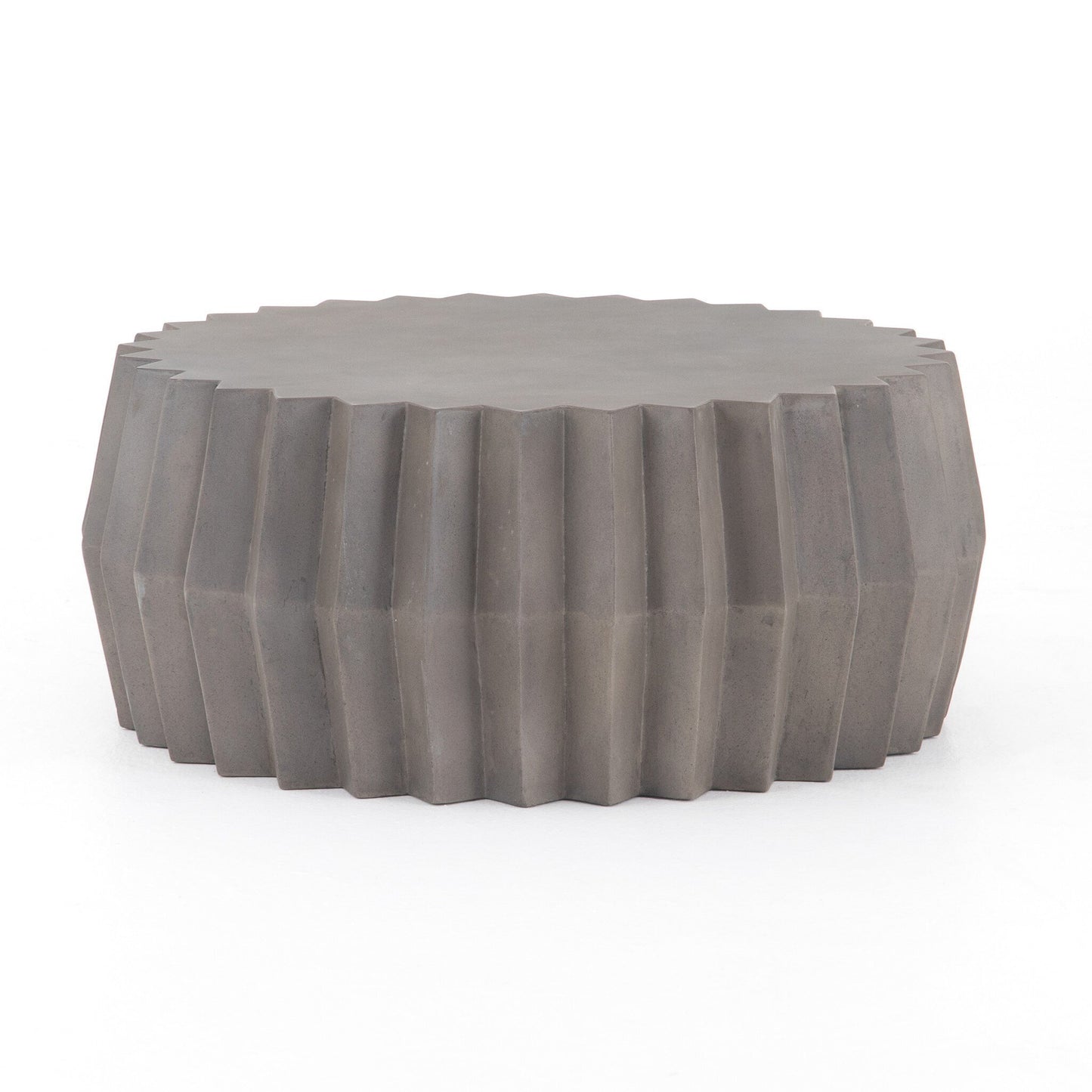 Gazophyta Outdoor Coffee Table - Parchment White