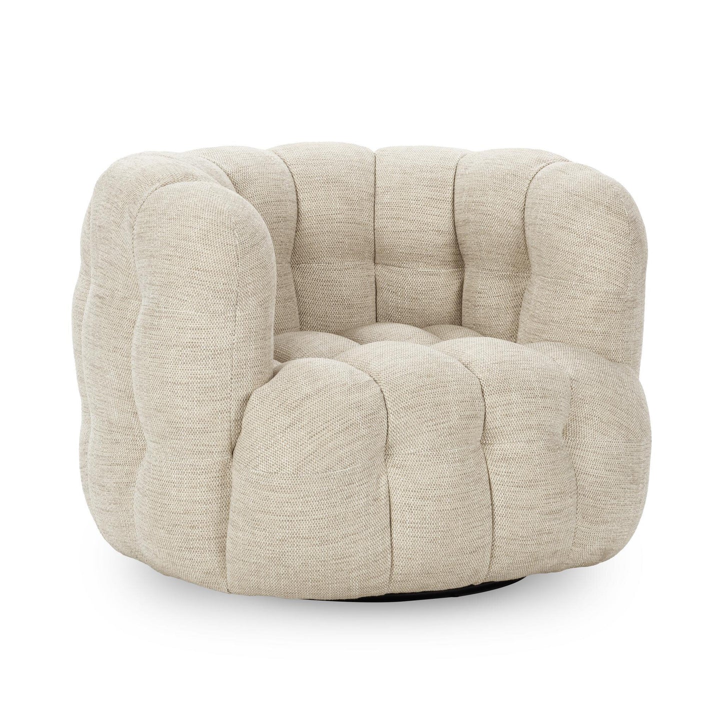 Whitmore Swivel Chair Beige