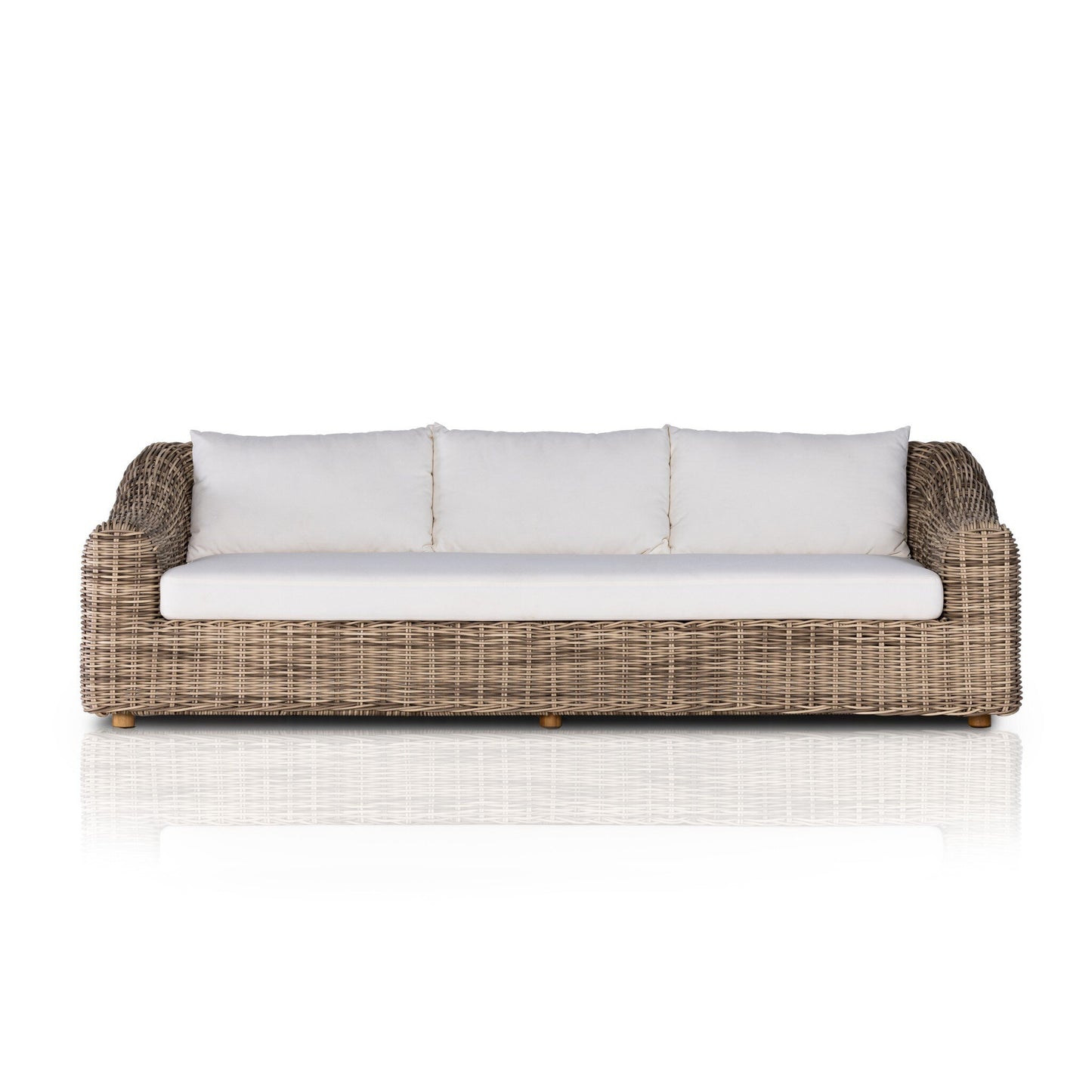 Merric Outdoor Sofa - Venao Ivory