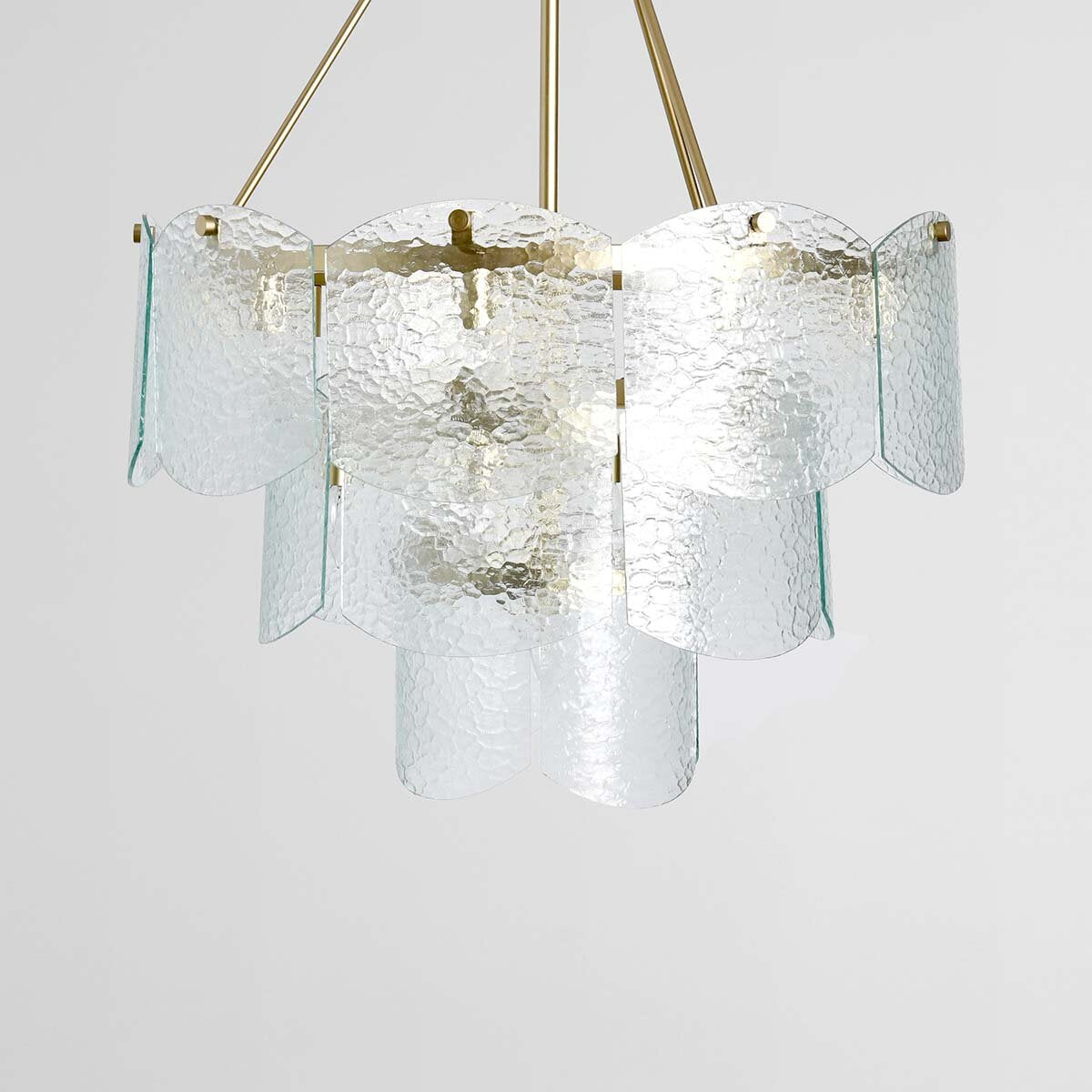Thegn Chandelier Gold