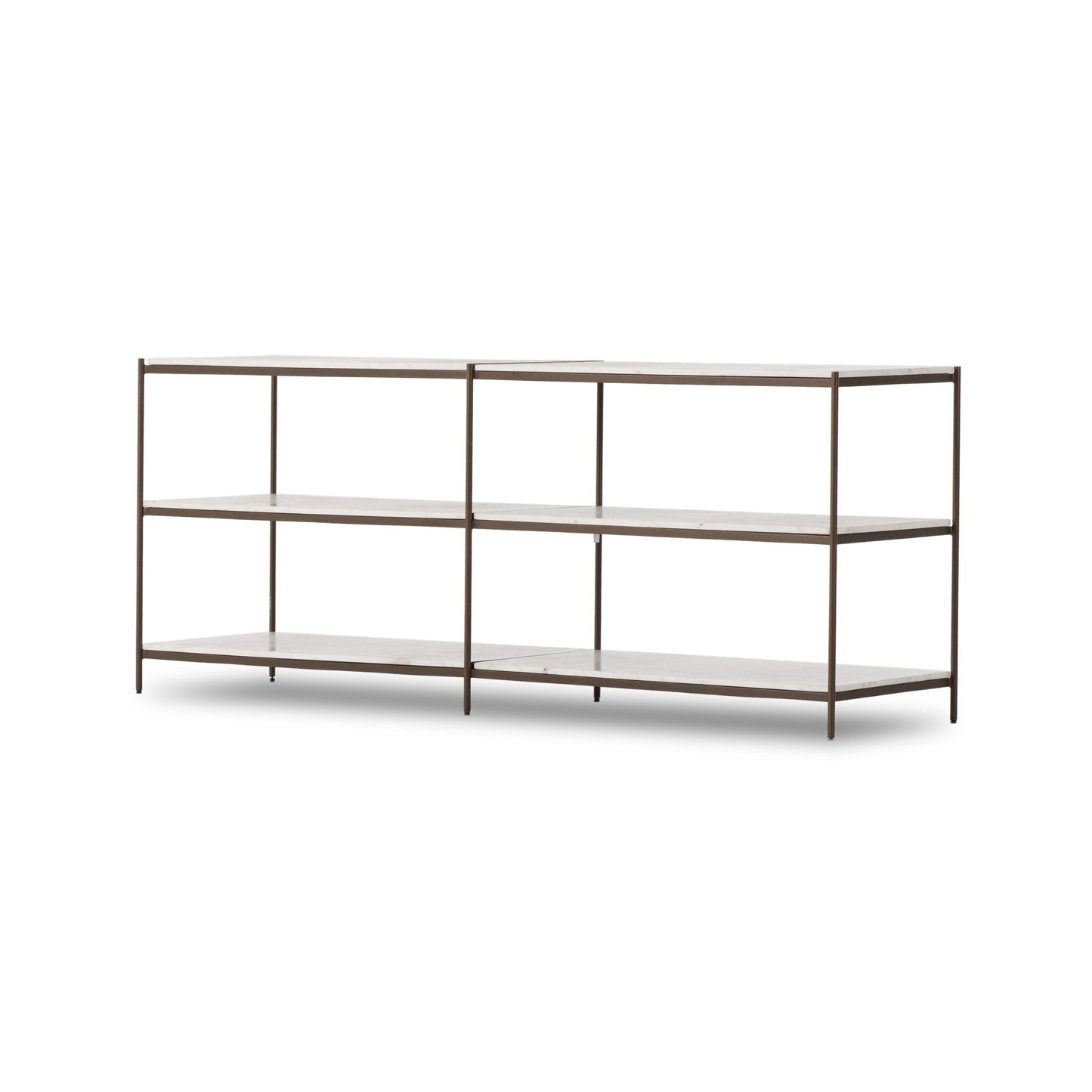 Fenwick Large Console Table - Antique Brass