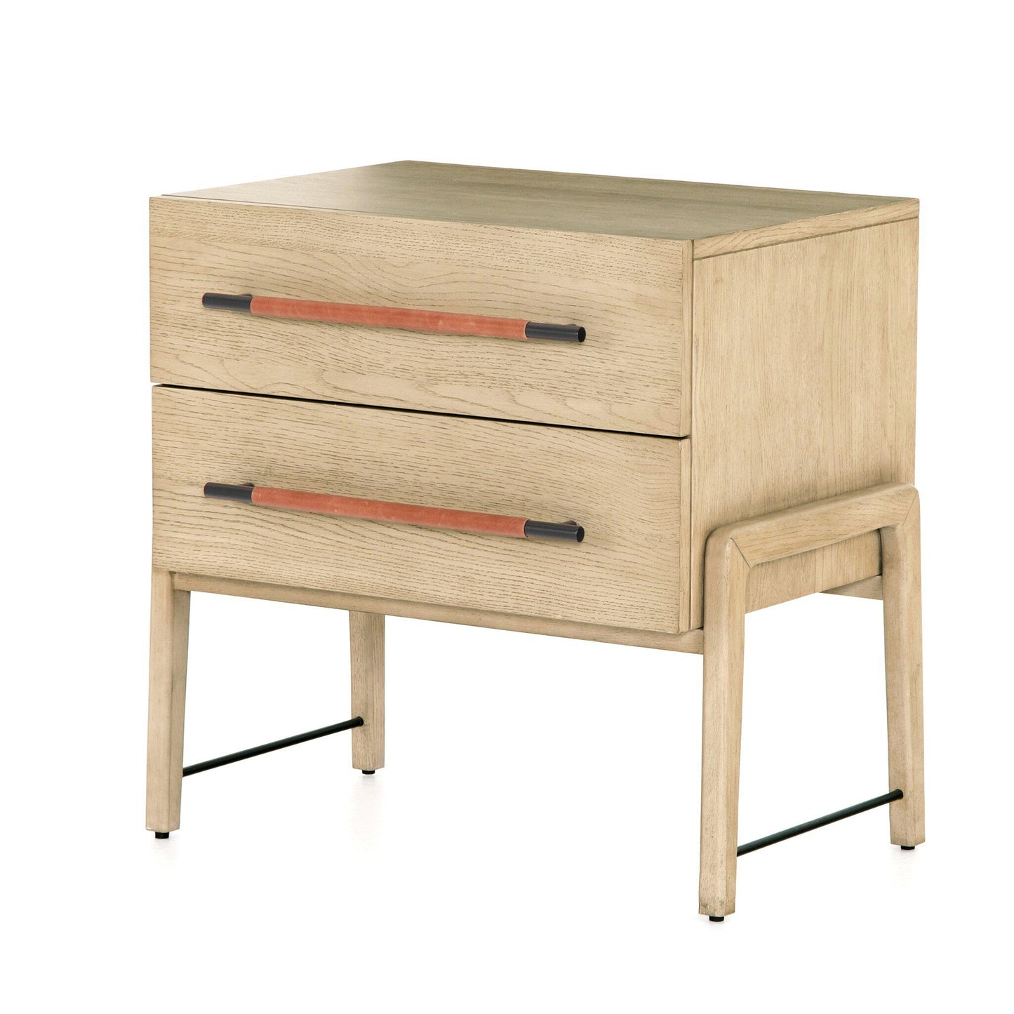 Roderick Nightstand - Ebony Oak Veneer