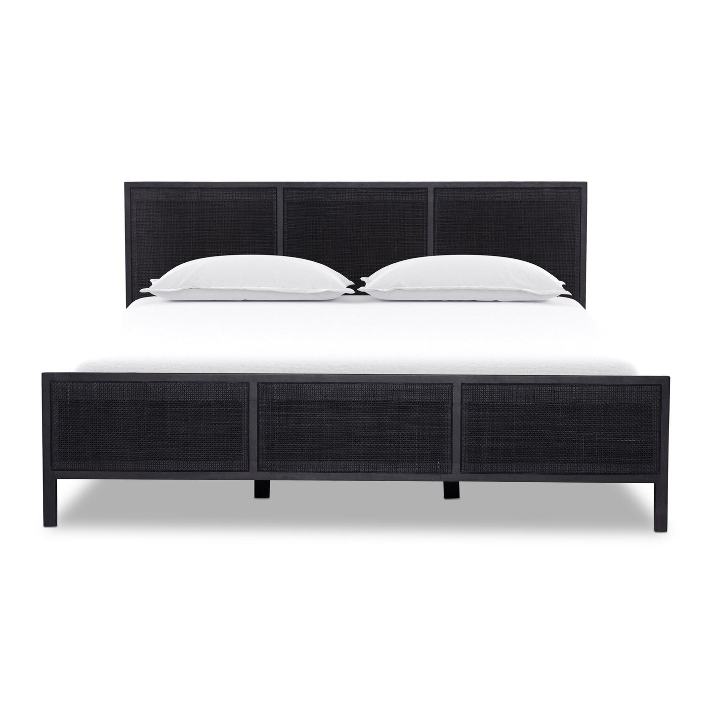 Sterling Bed - Black Wash