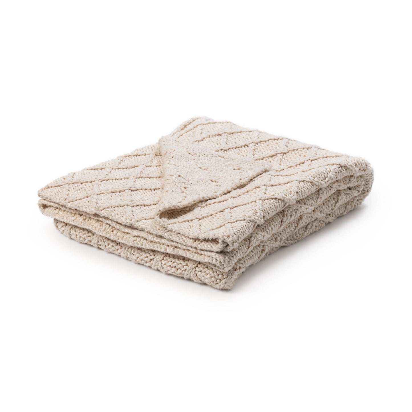 Thaddric Catalina Throw Ivory 50x70