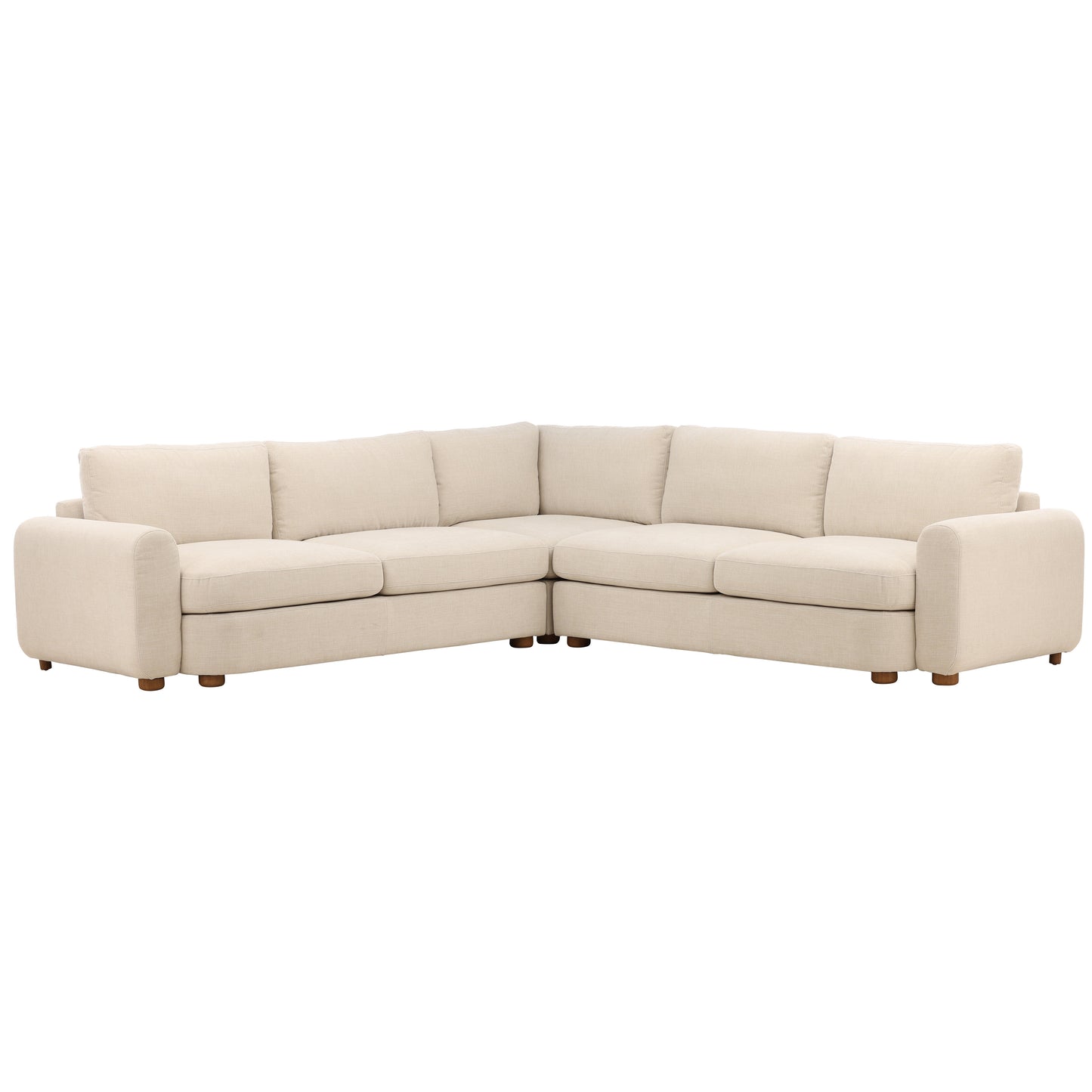Ashford L-Shape Sectional Oatmeal