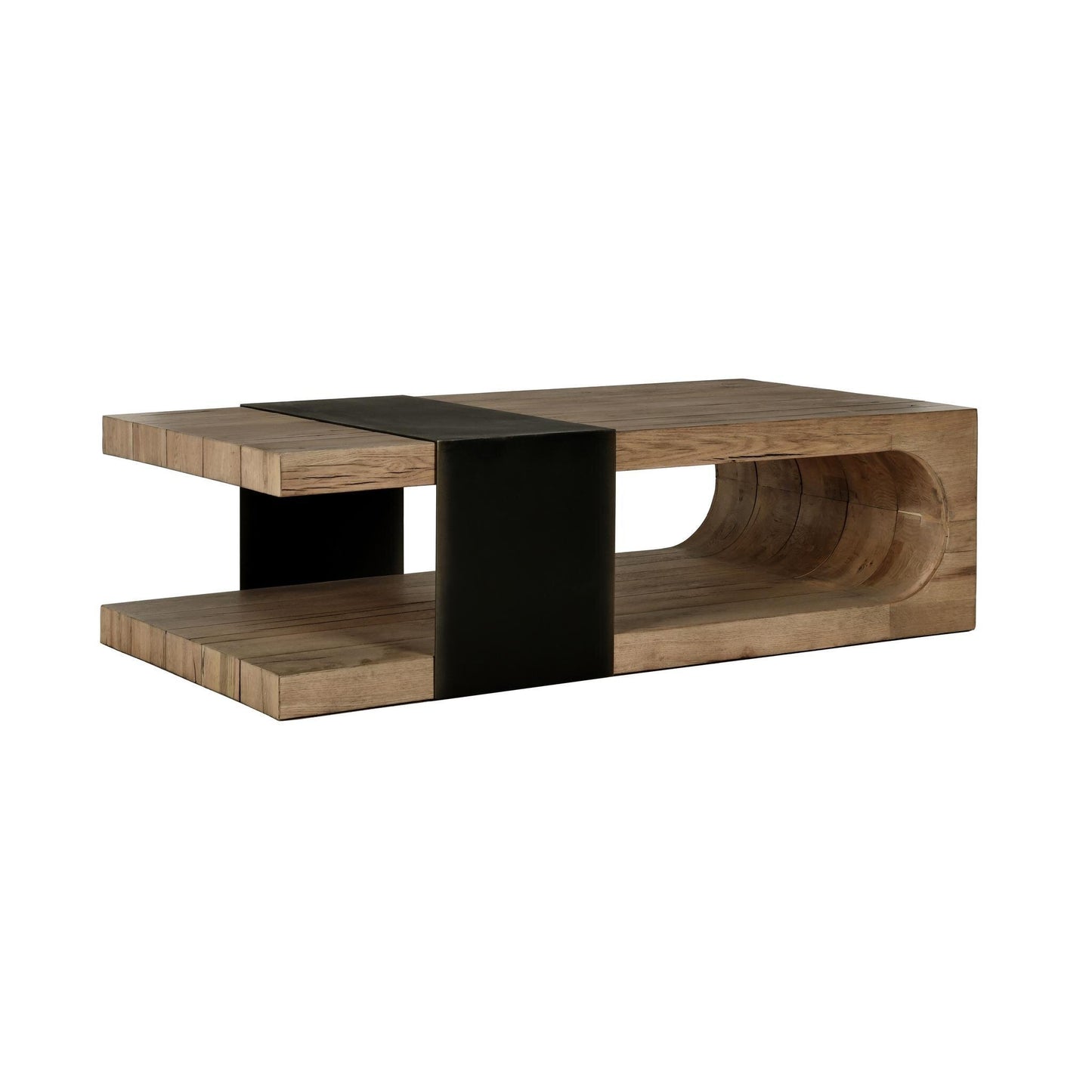 Donovan 62" Coffee Table Aged Cream