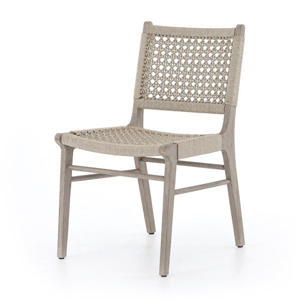 Dunstan Outdoor Dining Chair - Ivory Rope