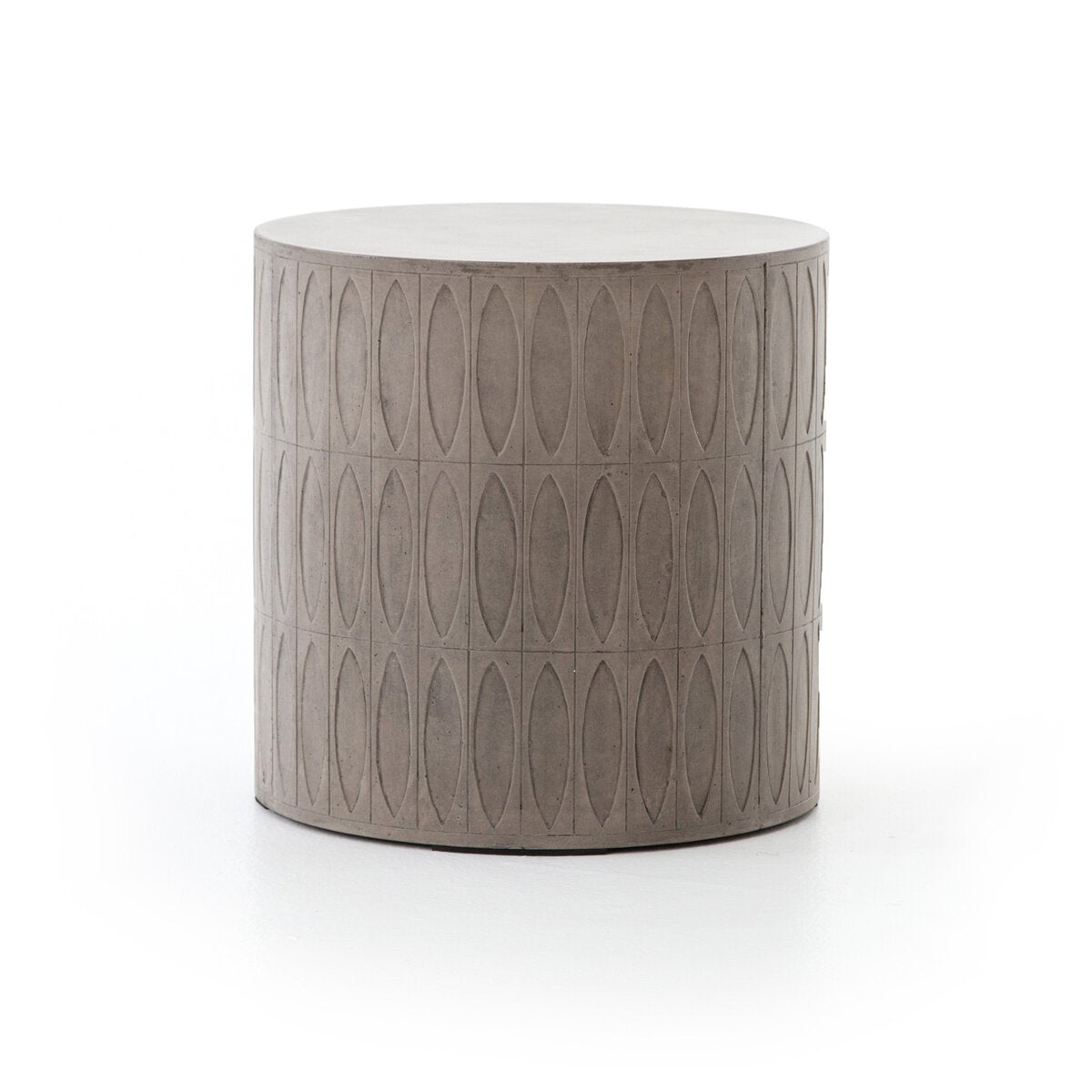 Conifera End Table - Grey Concrete