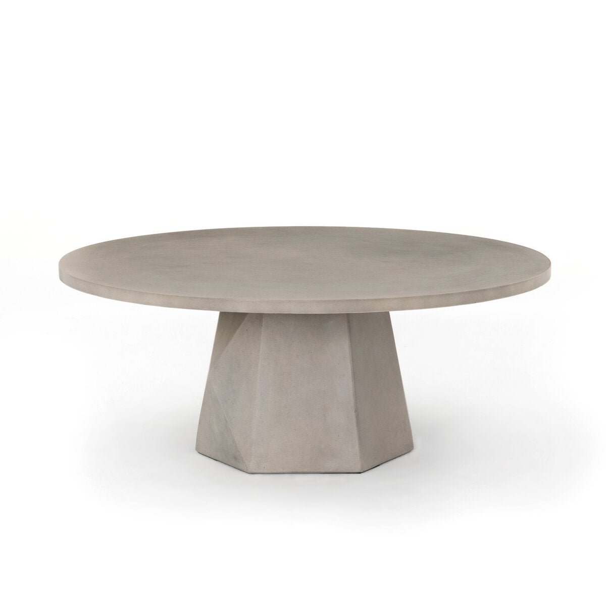 Botanicus Outdoor Coffee Table - White Concrete