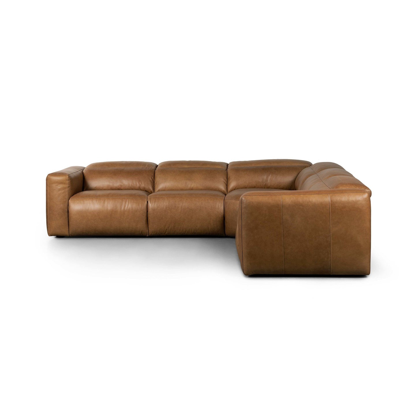 Roderick Power Recliner 5-Piece Sectional - Sonoma Butterscotch