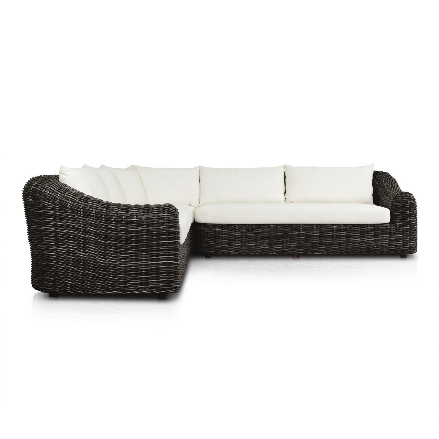 Morwyn Outdoor 3-Piece Sectional - Venao Ivory