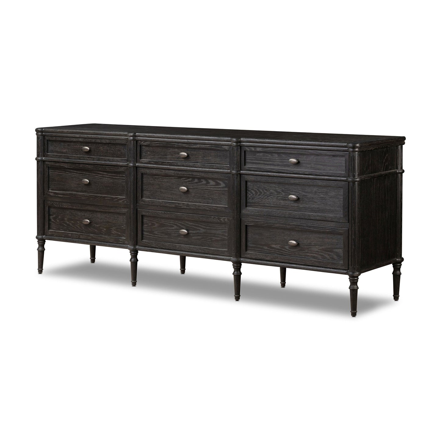 Thane 9 Drawer Dresser - Toasted Oak Veneer