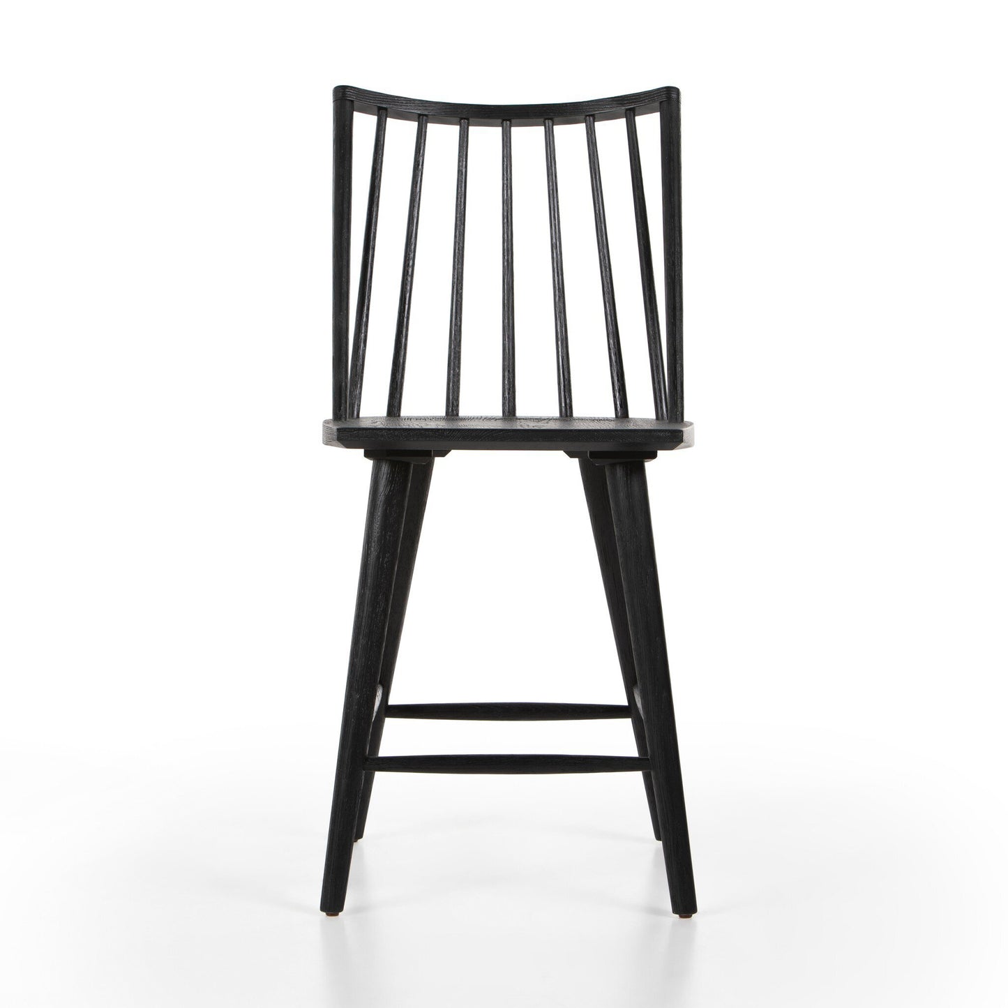 Leofwin Windsor Bar + Counter Stool - Black Oak