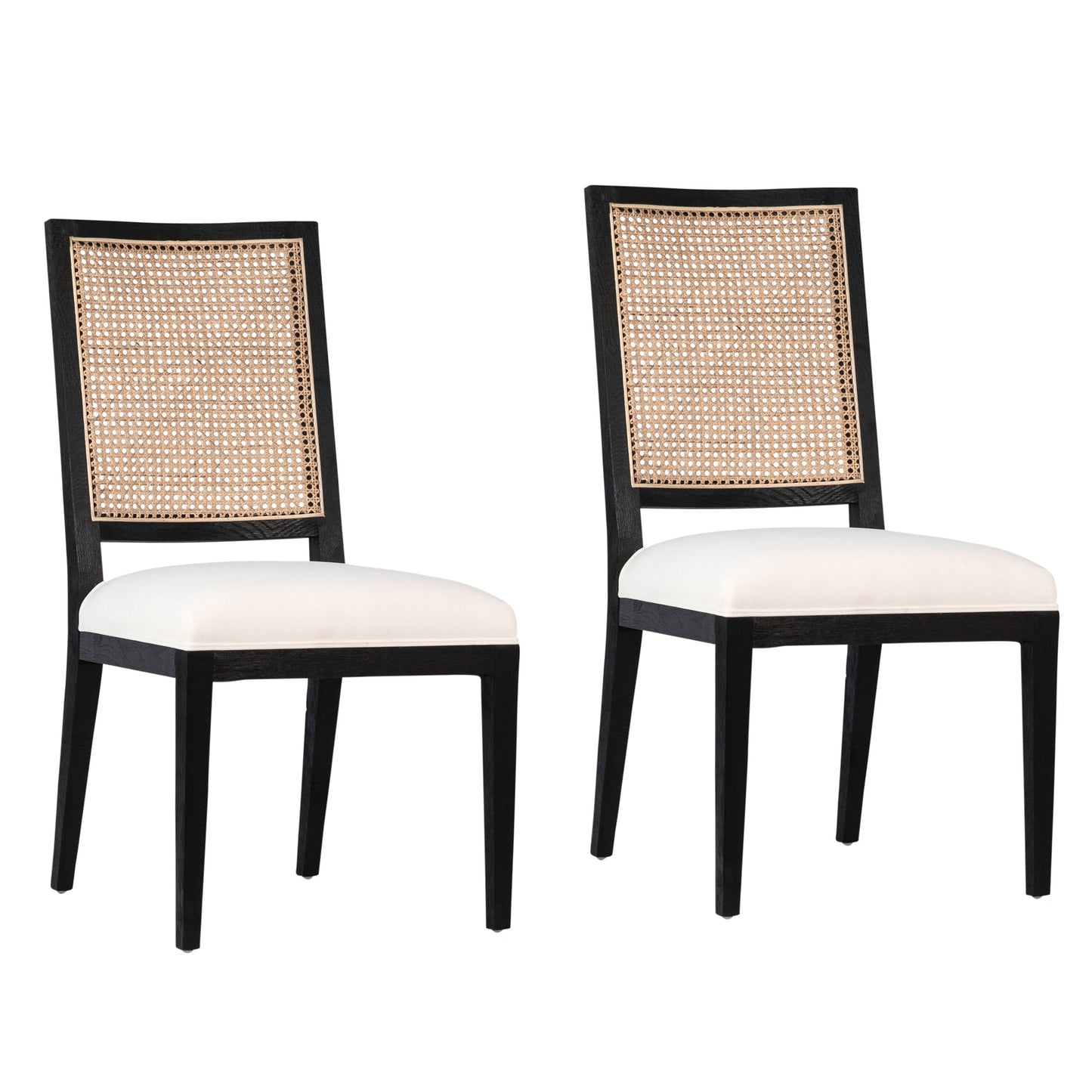 Norric Dining Chair Set of 2 Black