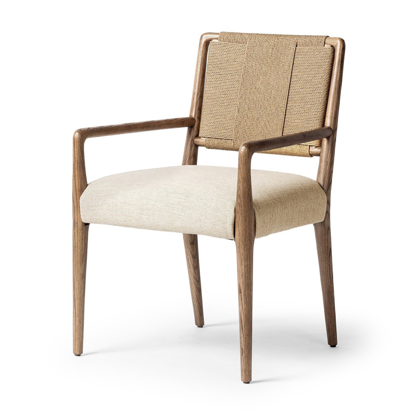 Roderick Dining Armchair - Alcala Wheat