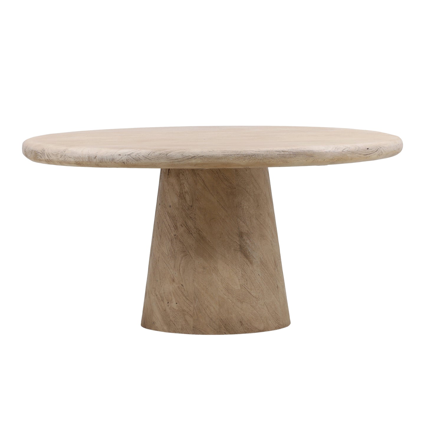 Maefred Dining Table Weathered Natural Round
