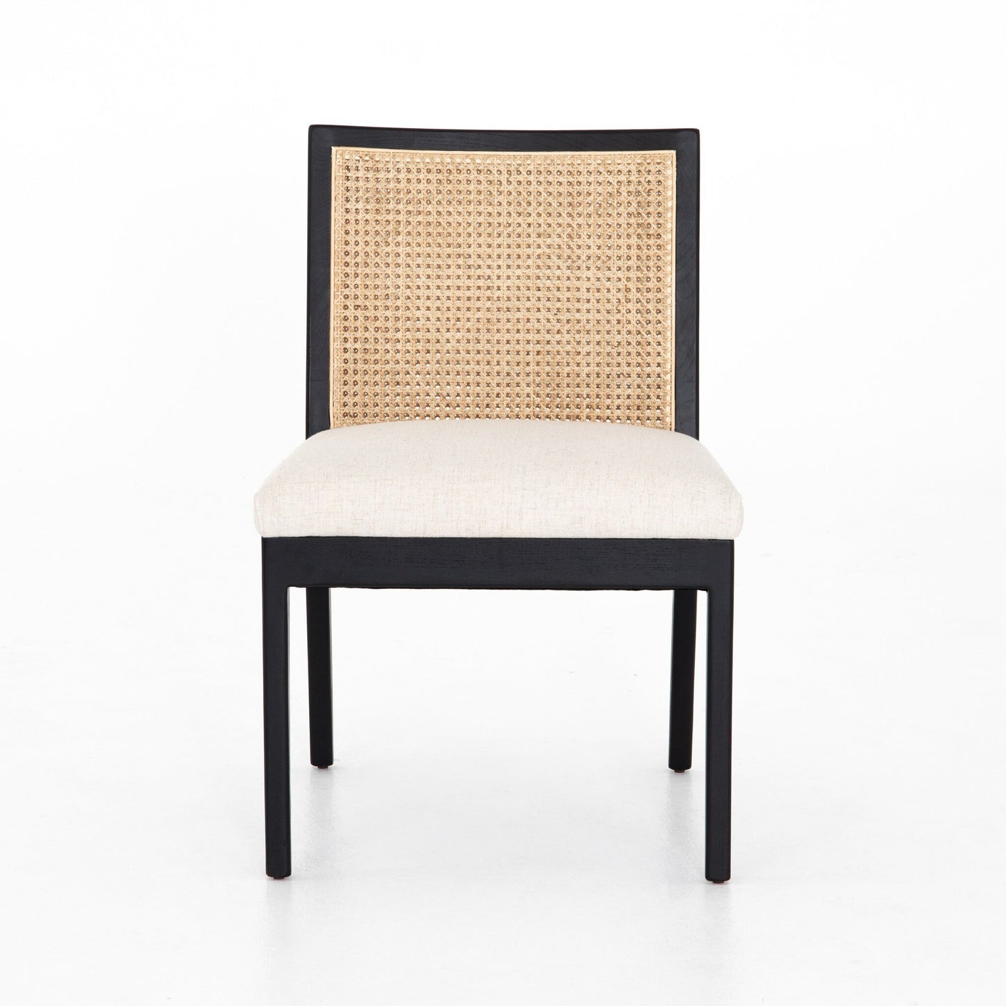 Aelred Cane Armless Dining Chair - Savile Flax